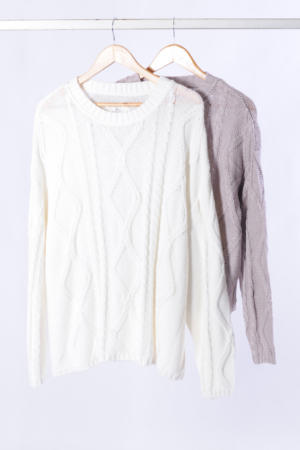 SWEATER KUNSITA - Blanco, Único