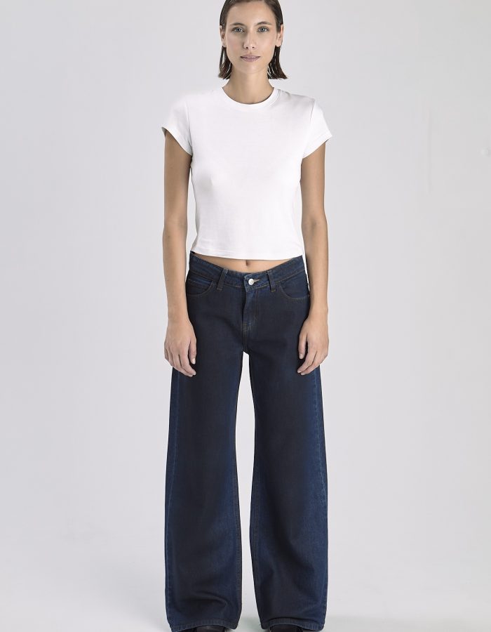 Pantalón Jean Wide Leg Bandalo Azul