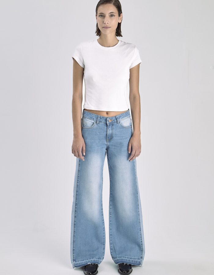 Pantalón Jean Wide Leg Miranda Azul
