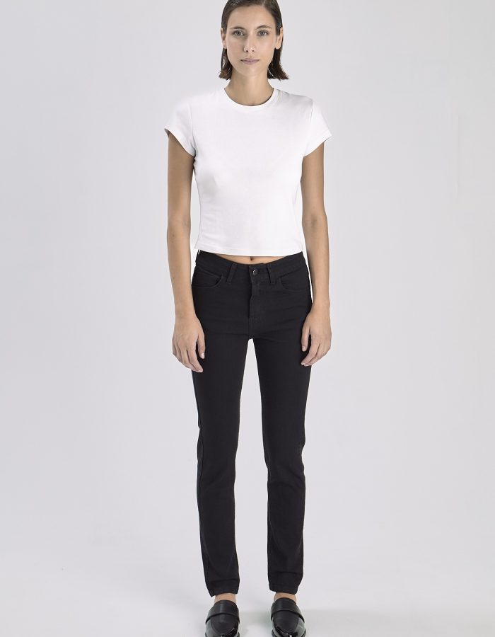 Pantalón Jean Chupin Clásico Aitana Negro