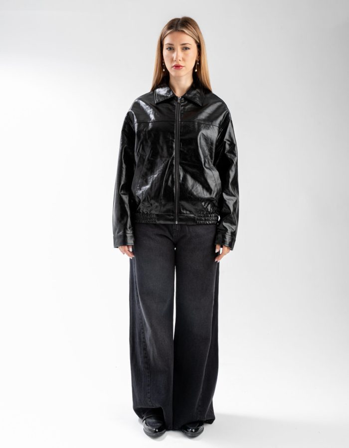 Campera Maison Negra (Cuero)