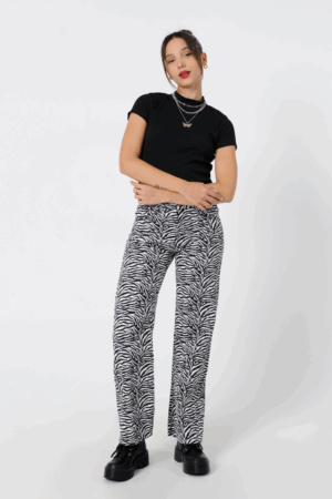 WIDE LEG CEBRA - Print, 42