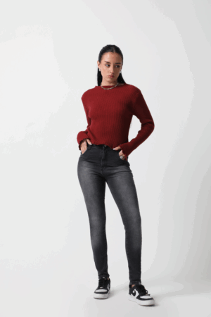 SKINNY BRASIL - Gris oscuro, 42