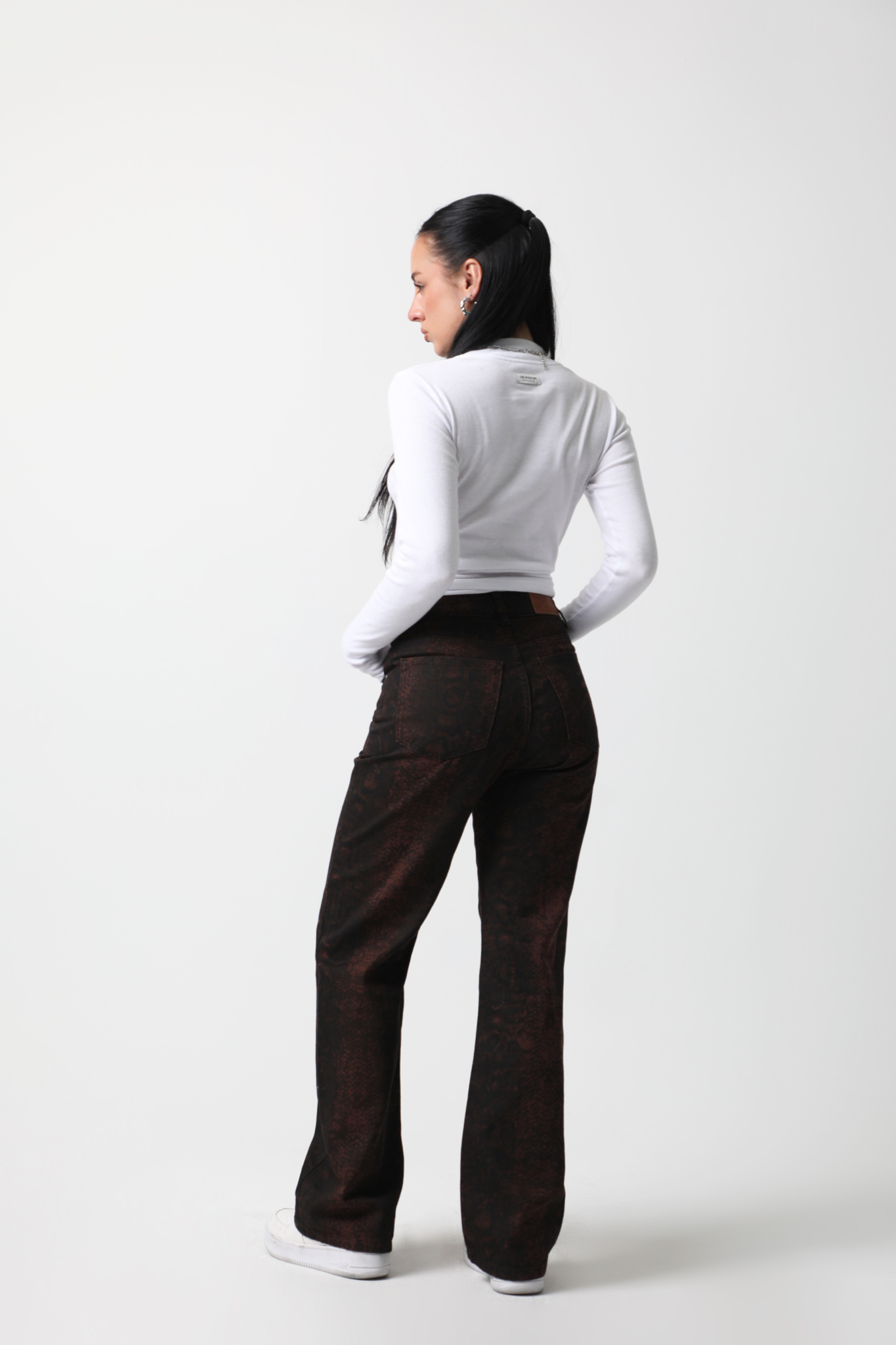 WIDE LEG MONTENEGRO SERPIENTE - Image 4
