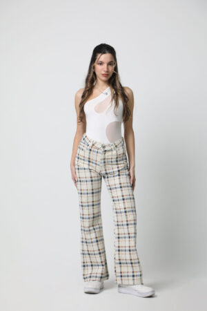 WIDE LEG BERNA - CREMA, 42