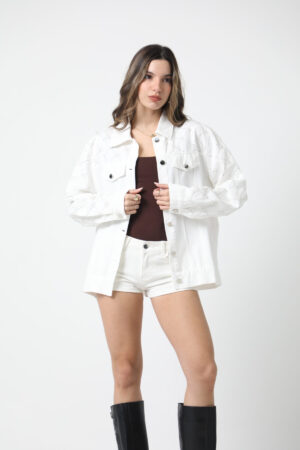 CHAQUETA AZALEA BLANCA - Blanco, M