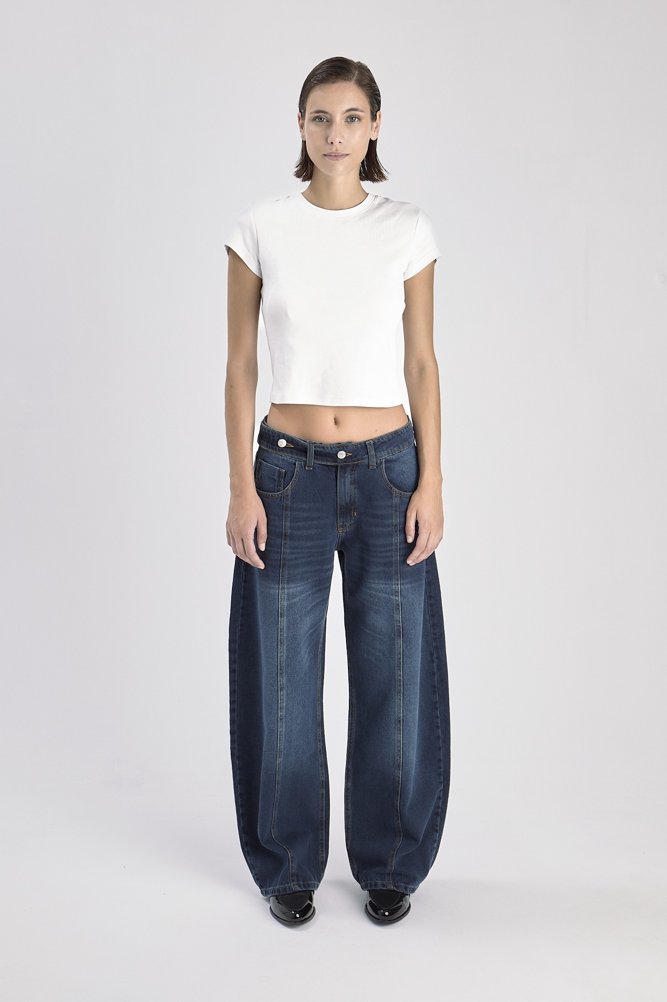 Pantalón Jean Balloon Lily Azul