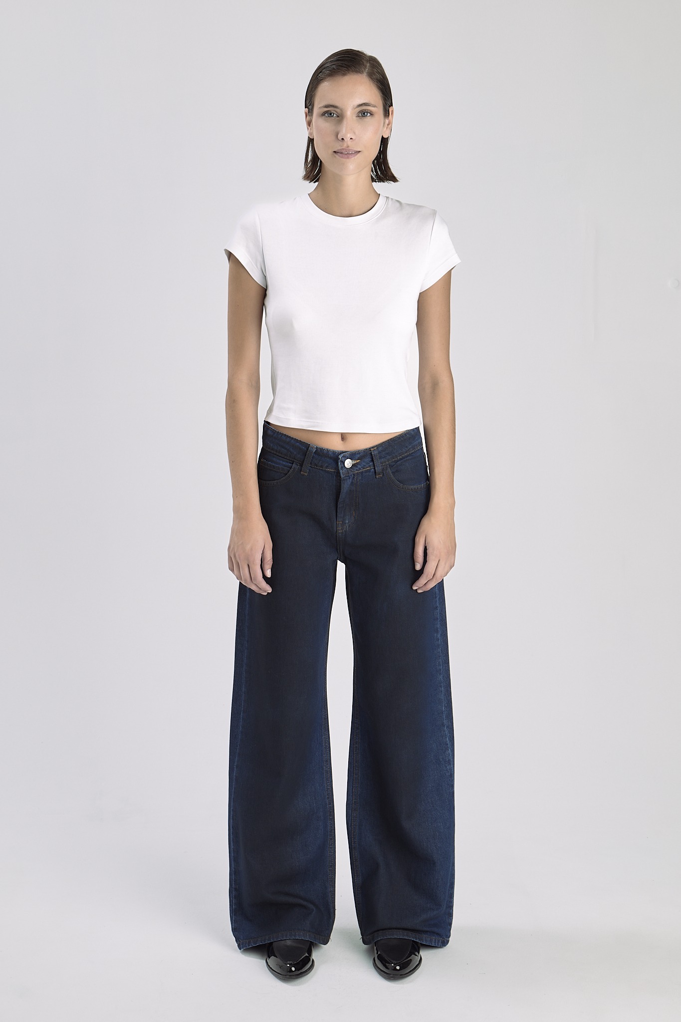 Pantalón Jean Wide Leg Bandalo Azul