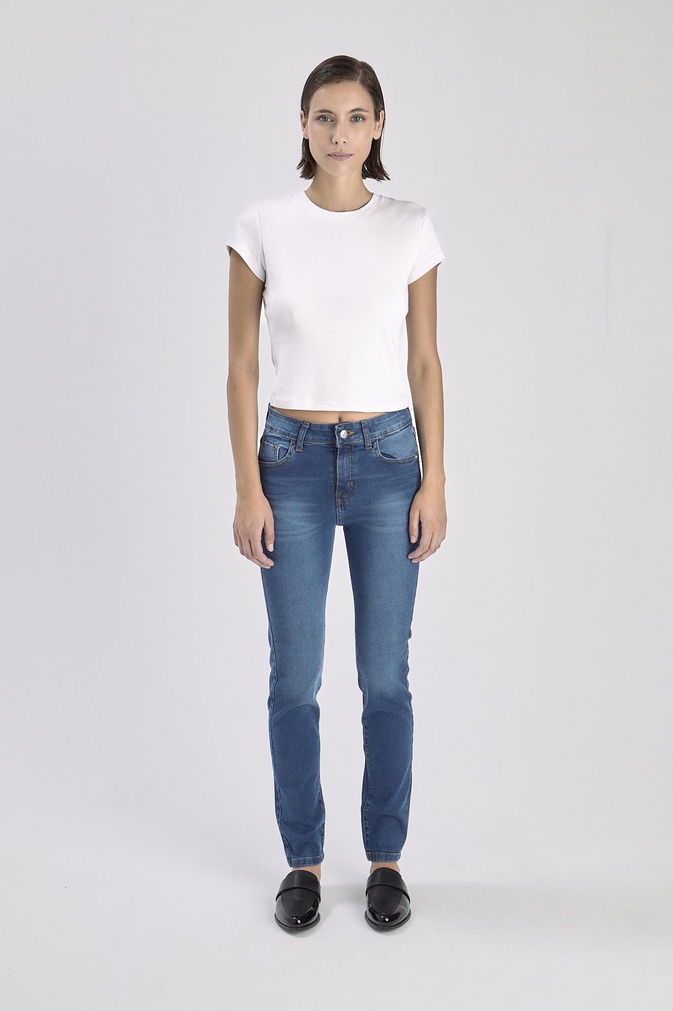 Pantalón Jean Chupin Aitana Azul