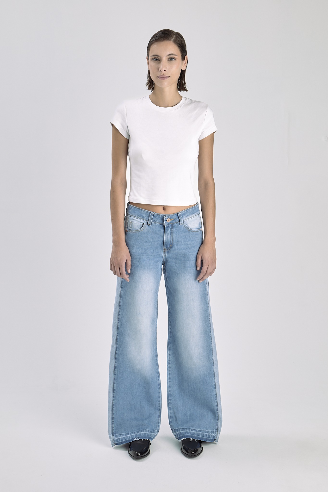 Pantalón Jean Wide Leg Miranda Azul