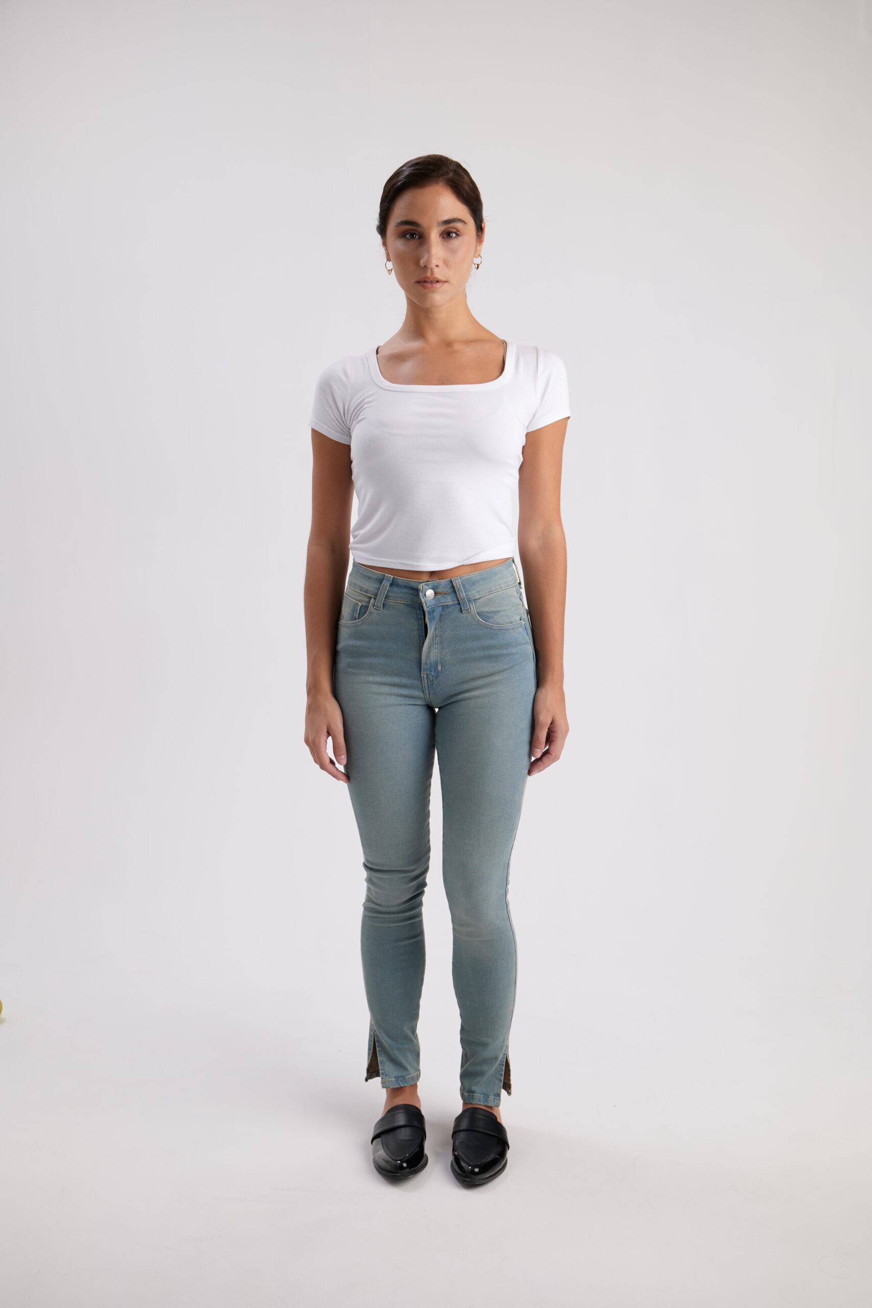 Pantalón Jean Chupin Joaquina Celeste