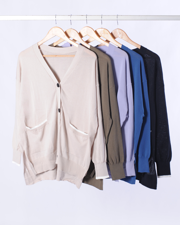 CARDIGAN AGUAMARINA