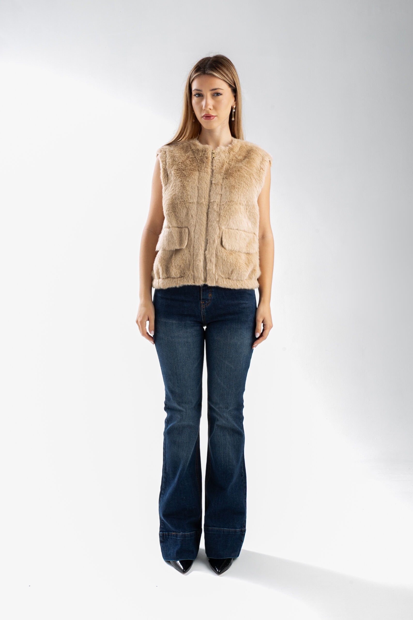 Chaleco Ecuador Beige