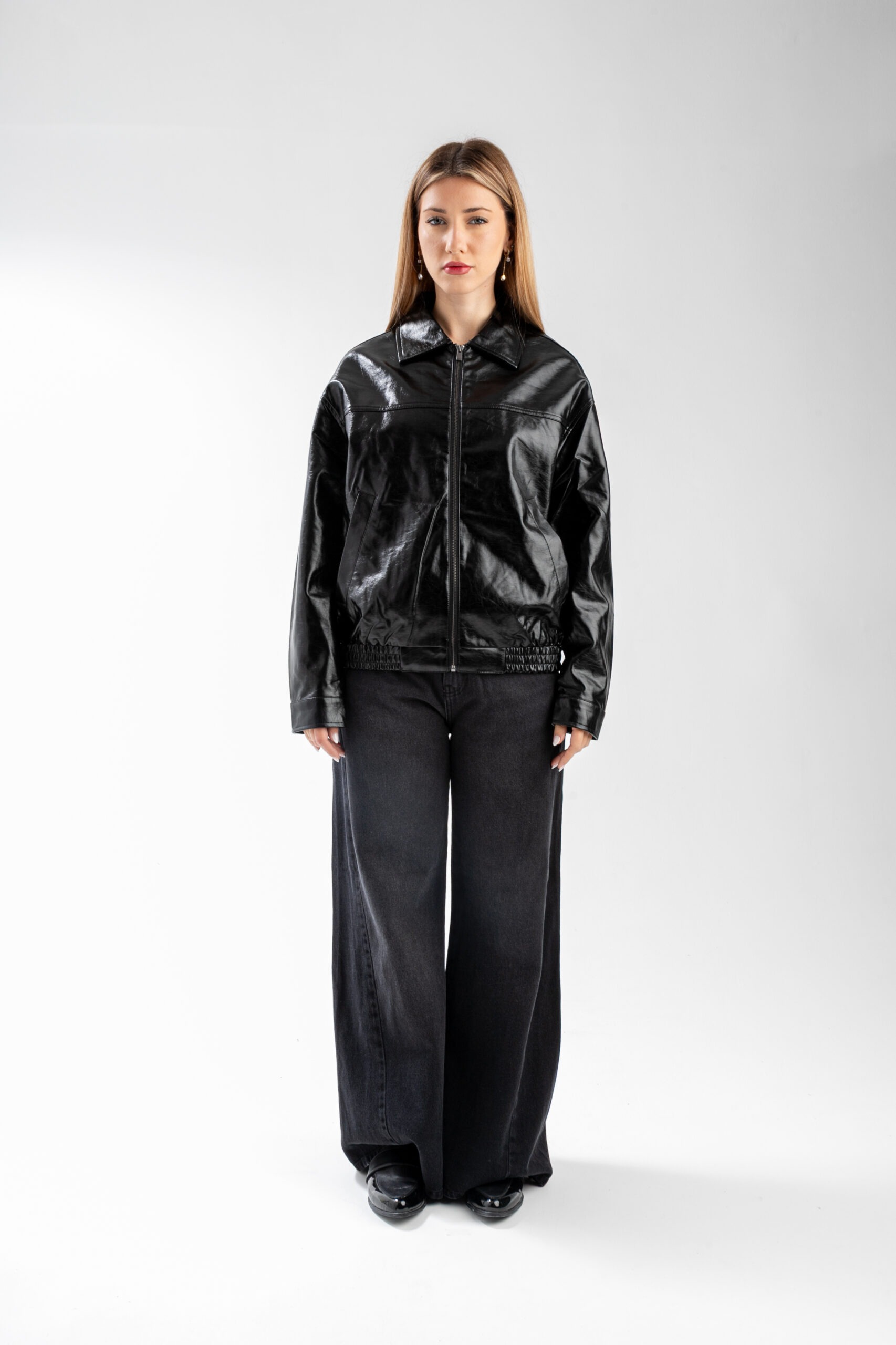 Campera Maison Negra (Cuero)