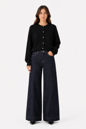WIDE LEG BORNEO - Azul, XL