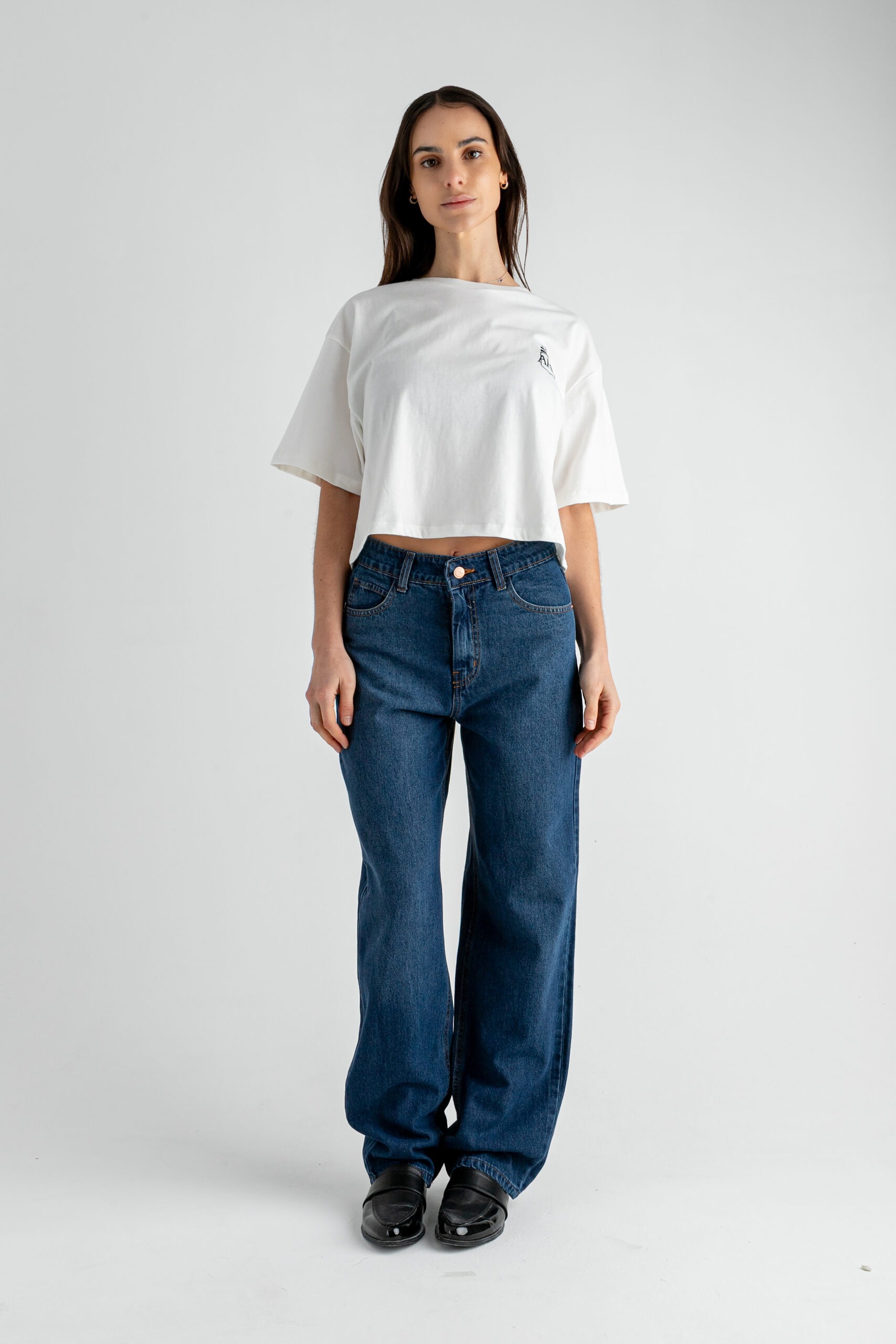 Pantalón Jean Recto Clásicos Homero Azul Localizado
