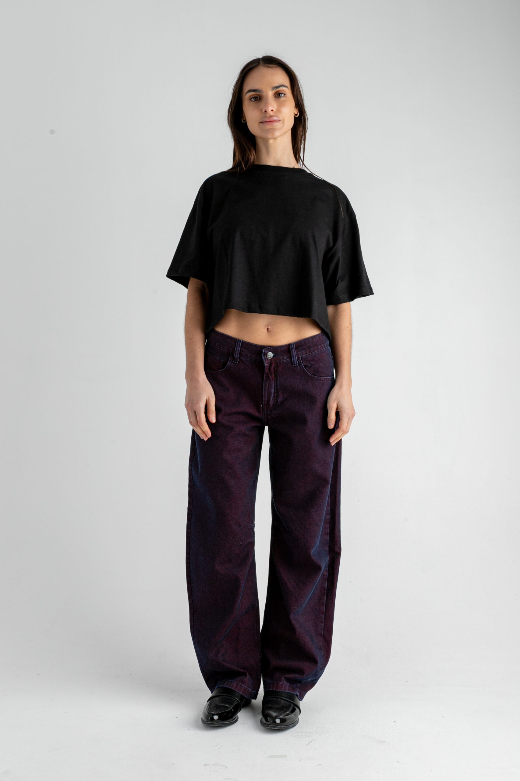 Pantalón Jean Balloon Japon Rojo