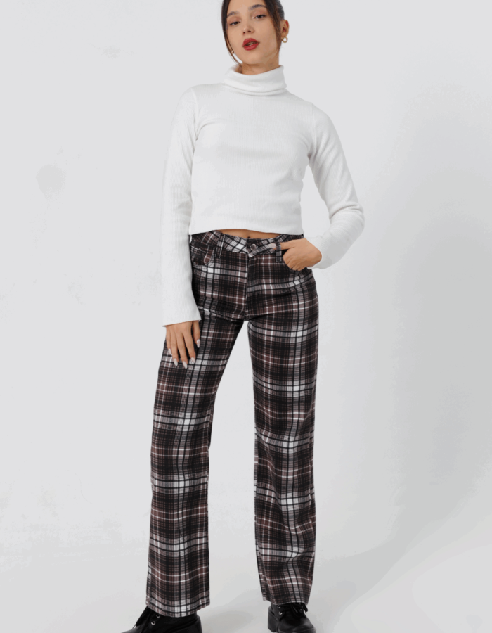 WIDE LEG INGLATERRA MARRON
