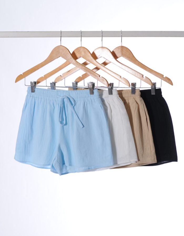 SHORT MARFIL LISO