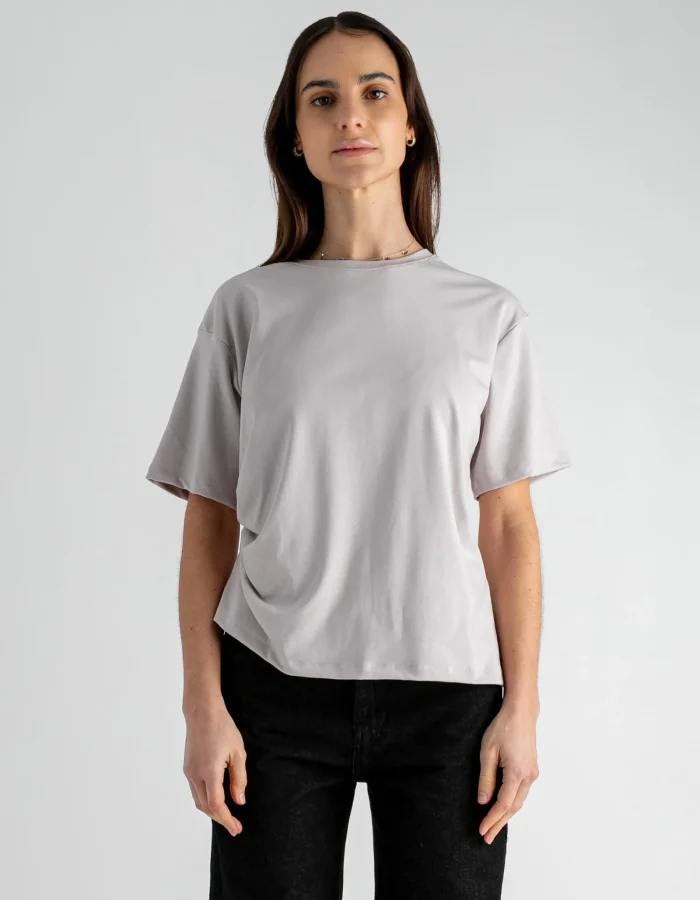 Remera Justina Nácar